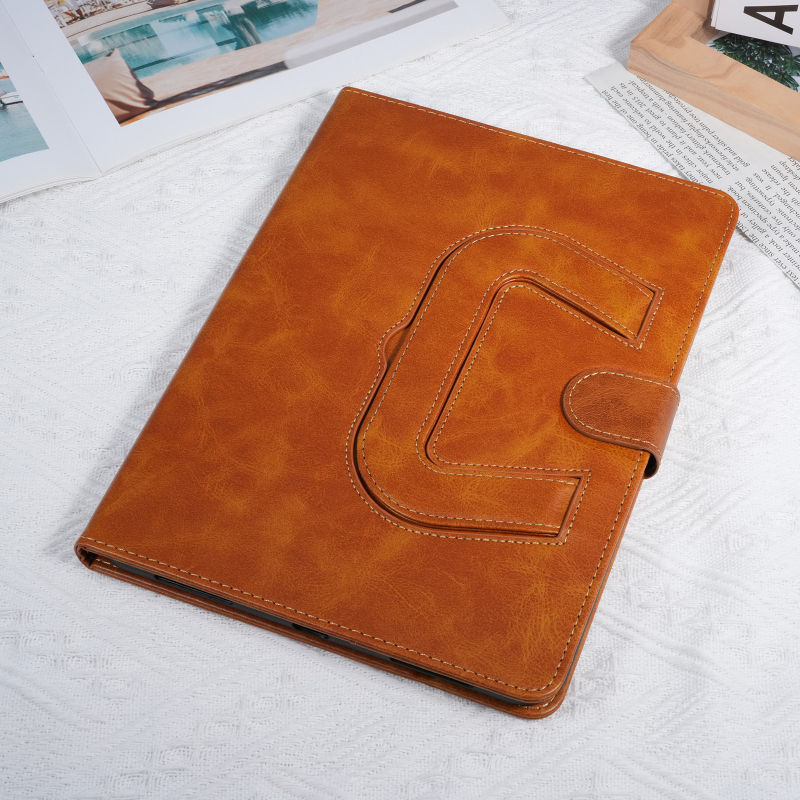 Carcasă de protecție pentru iPad Pro, TPU+piele, cu suport și slot pentru carduri, rezistentă la șocuri, realizată manual (Material: TPU+piele; Suport; Slot pentru carduri; Rezistență la șocuri; Realizată manual)