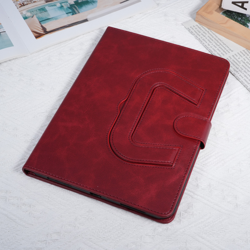Carcasă de protecție pentru iPad Pro, TPU+piele, cu suport și slot pentru carduri, rezistentă la șocuri, realizată manual (Material: TPU+piele; Suport; Slot pentru carduri; Rezistență la șocuri; Realizată manual)