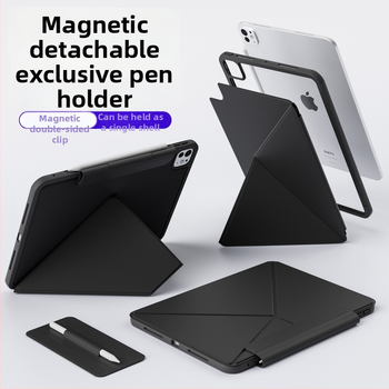 PU kožené puzdro s magnetickým zapínaním a nastaviteľnou oporou pre iPad Air 13, iPad Pro 11 a iPad 11