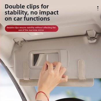 Удълнение за слънцезащитен визьор за NIO ET7/EC6/ES6/ES8/ET5/ES7 – монтаж със щракване, Нордически стил