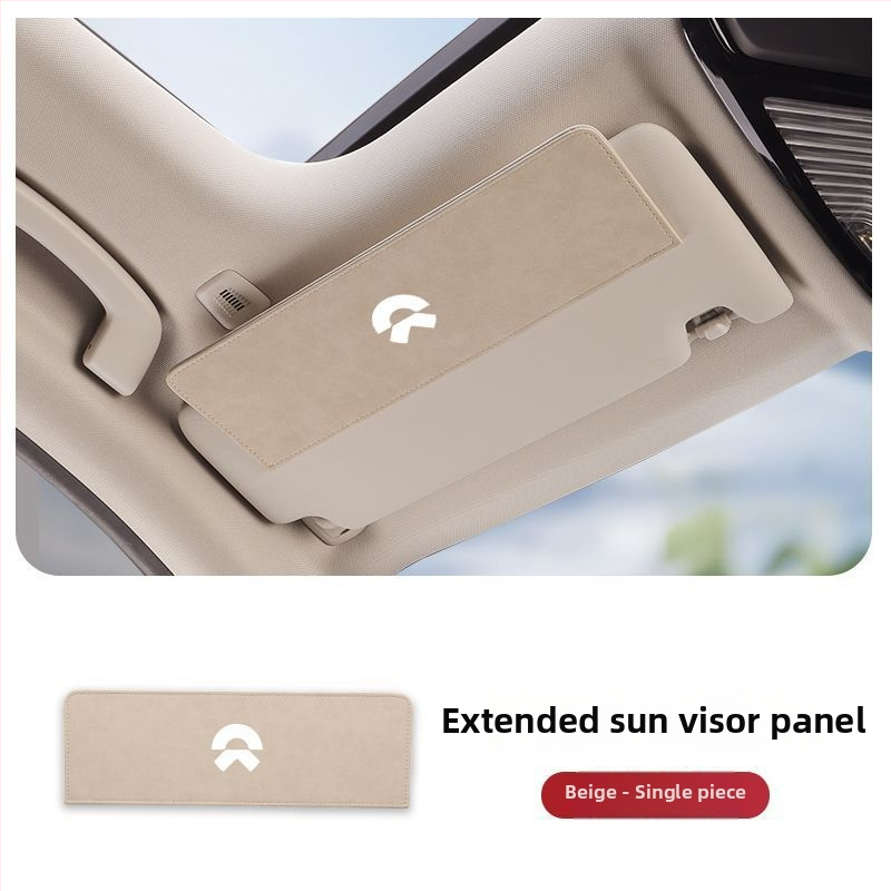 Удълнение за слънцезащитен визьор за NIO ET7/EC6/ES6/ES8/ET5/ES7 – монтаж със щракване, Нордически стил