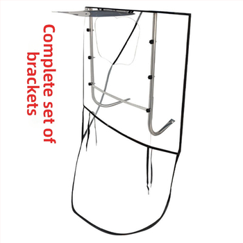 Umbrelă de soare pentru mașină cu braț în formă de U pentru oglinda retrovizoare, stil sticlă de vin, UV Pa+++