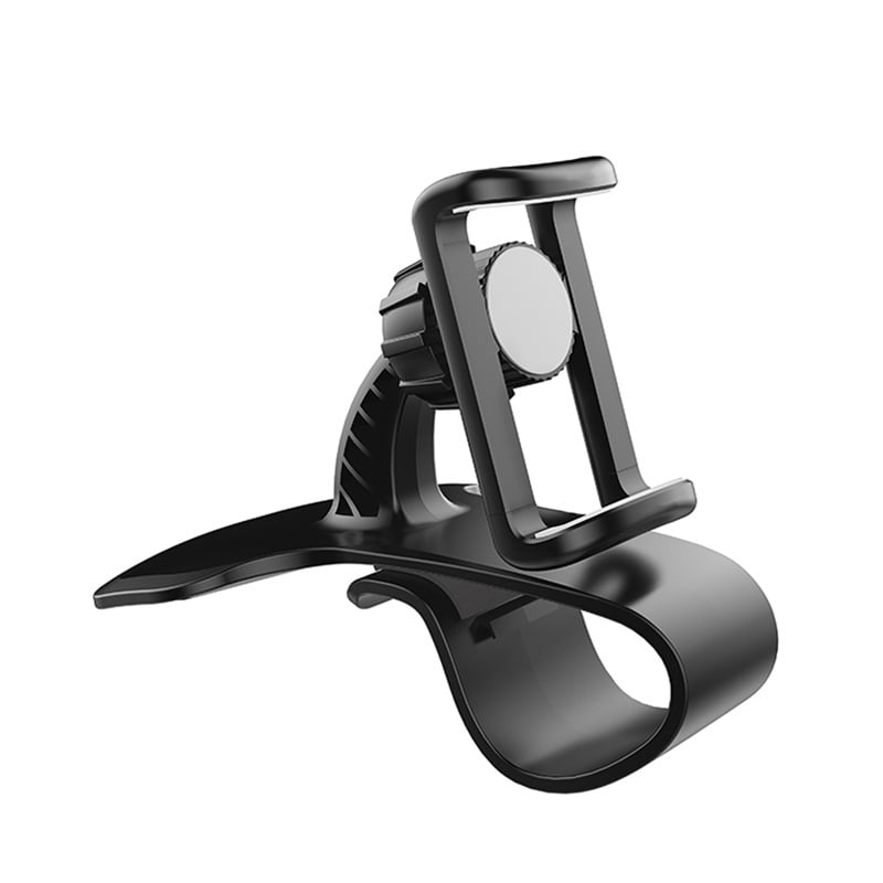Автомобилен държач за телефон с директен изглед – магнитен монтаж snap-on, съвместим със слънчев сенник, табло и огледало за обратно виждане.