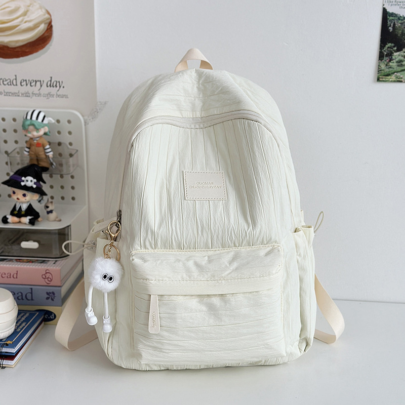 Rucsac din nylon, impermeabil, capacitate mare, stil de agrement pentru călătorii, pentru școală