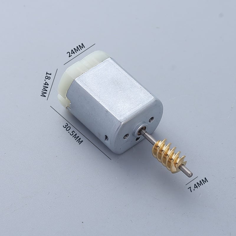 Μοτέρ με βούρτσες F280 DC για ψεκαστήρες αυτοκινήτου, μασάζ και αντλίες νερού (Μοντέλο: F280; Τύπος: Μικρομοτέρ με βούρτσες; Ρεύμα: DC; Τάση: DC ≤ 36V; Απόδοση: 75%)