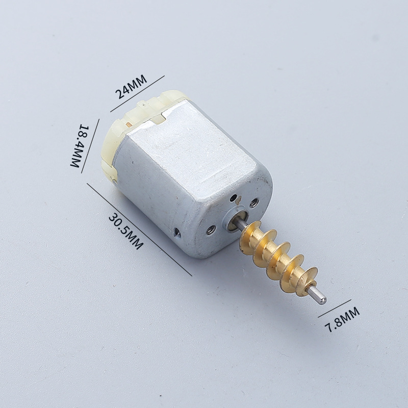 Μοτέρ με βούρτσες F280 DC για ψεκαστήρες αυτοκινήτου, μασάζ και αντλίες νερού (Μοντέλο: F280; Τύπος: Μικρομοτέρ με βούρτσες; Ρεύμα: DC; Τάση: DC ≤ 36V; Απόδοση: 75%)