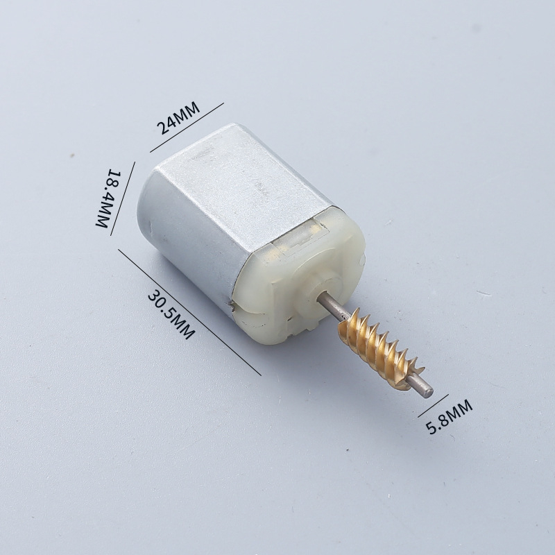 Μοτέρ με βούρτσες F280 DC για ψεκαστήρες αυτοκινήτου, μασάζ και αντλίες νερού (Μοντέλο: F280; Τύπος: Μικρομοτέρ με βούρτσες; Ρεύμα: DC; Τάση: DC ≤ 36V; Απόδοση: 75%)