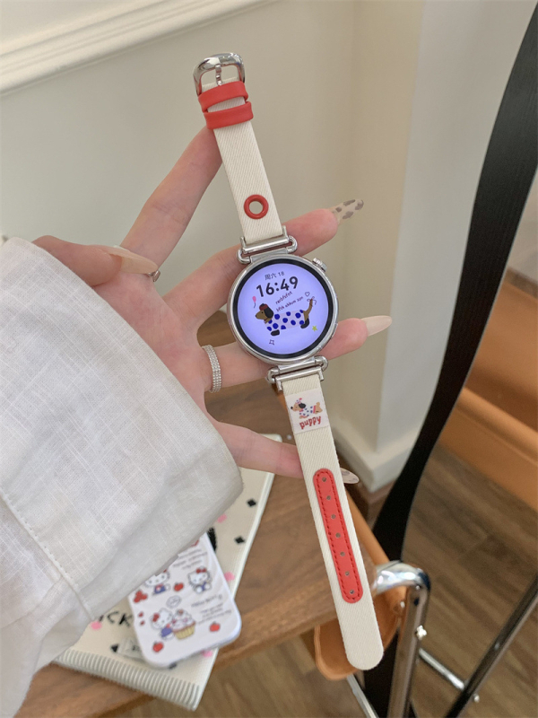 Narukvica za Huawei GT6 GT5 Pro sat, kanvas denim, kopča s iglom, marka Three Thousand Episodes, suvremen stil