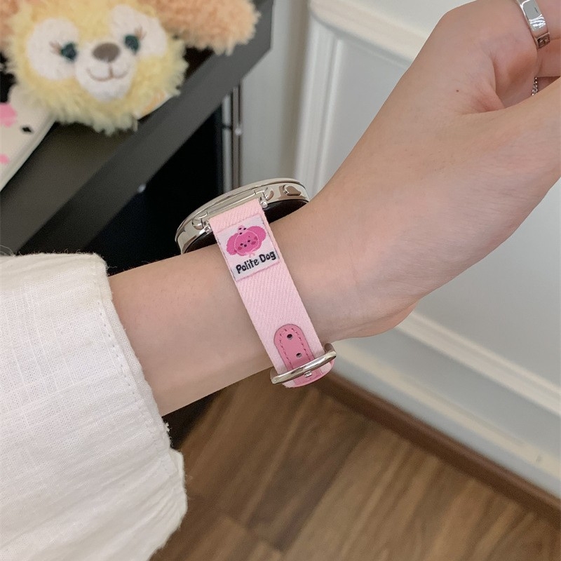 Narukvica za Huawei GT6 GT5 Pro sat, kanvas denim, kopča s iglom, marka Three Thousand Episodes, suvremen stil