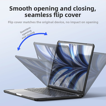 TPU ochranný kryt pre Apple Neo13 notebook, tenký a ľahký, proti pádu, s odvodom tepla, kompatibilný s MacBook Pro a MacBook Air