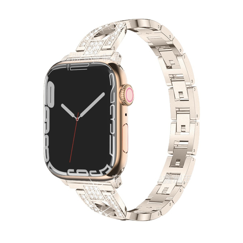 Brățară metalică pentru Apple Watch, închizătoare Snap, lansare 2018; Compatibilă cu Apple Watch, Universale, Huawei, Alte