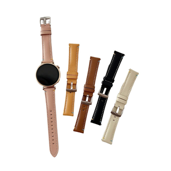 Curea de ceas din piele de miel autentică, cu cataramă cu pin, pentru ceasuri Apple și Huawei, stil modern, potrivire personalizată