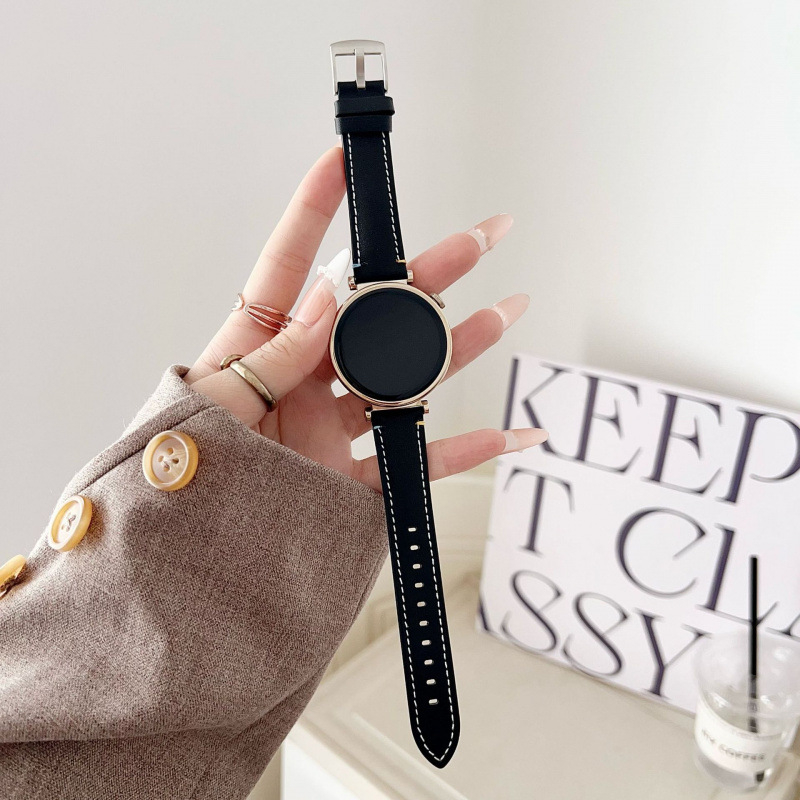 Curea de ceas din piele de miel autentică, cu cataramă cu pin, pentru ceasuri Apple și Huawei, stil modern, potrivire personalizată