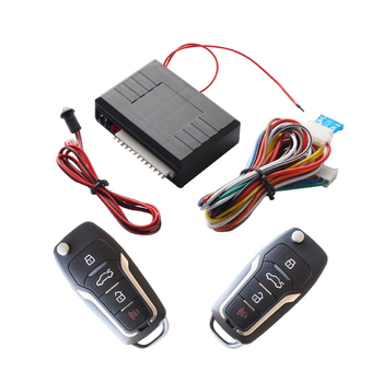 12V automašīnas centrālā aizslēga sistēma ar attālo vadību un bagāžnieka atvēršanu