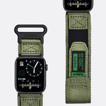 Naramnica od platnene najlonske trake za Apple Watch S9 s Velcro kopčom, kompatibilna sa S8/S7/S6/S5 SE