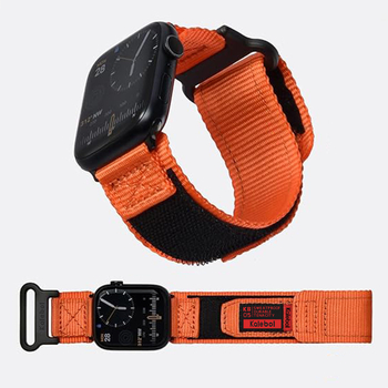 Naramnica od platnene najlonske trake za Apple Watch S9 s Velcro kopčom, kompatibilna sa S8/S7/S6/S5 SE