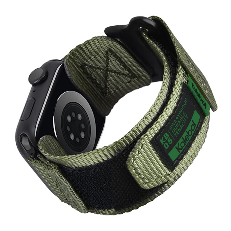 Naramnica od platnene najlonske trake za Apple Watch S9 s Velcro kopčom, kompatibilna sa S8/S7/S6/S5 SE