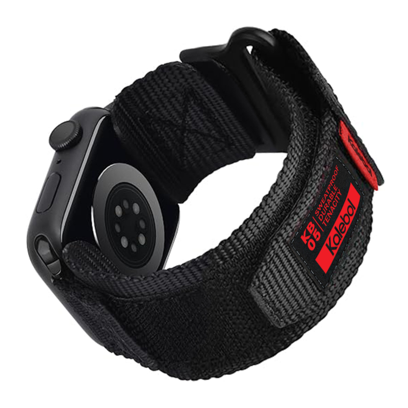 Naramnica od platnene najlonske trake za Apple Watch S9 s Velcro kopčom, kompatibilna sa S8/S7/S6/S5 SE