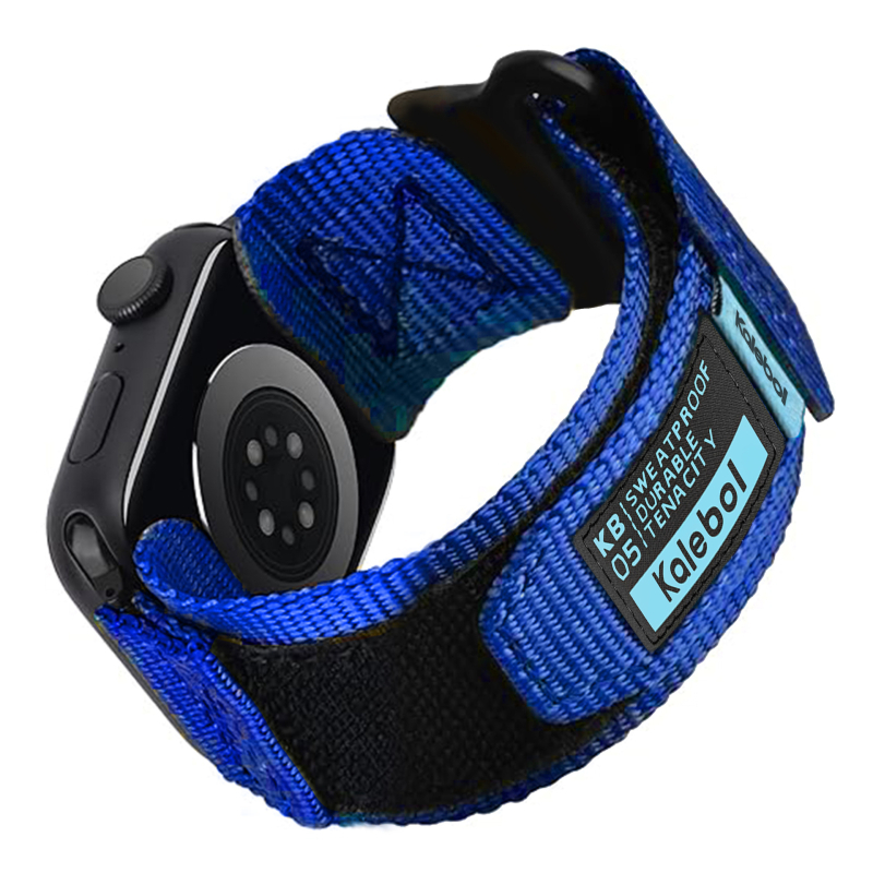 Naramnica od platnene najlonske trake za Apple Watch S9 s Velcro kopčom, kompatibilna sa S8/S7/S6/S5 SE