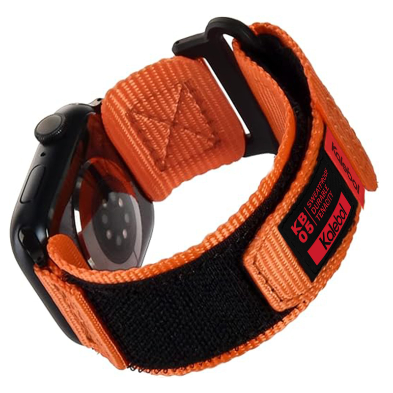 Naramnica od platnene najlonske trake za Apple Watch S9 s Velcro kopčom, kompatibilna sa S8/S7/S6/S5 SE