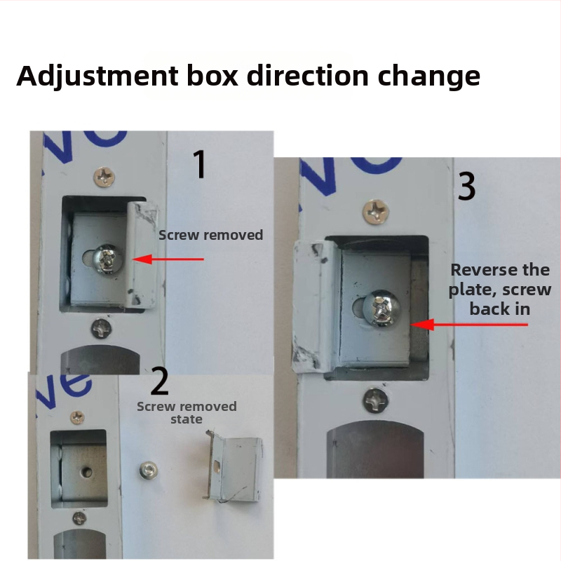 Durvju slēdzenes piederumu komplekts — regulējams centrālais vadības mehānisms, nerūsējošs tērauds un dzelzs, mūsdienīgs minimālisma stils