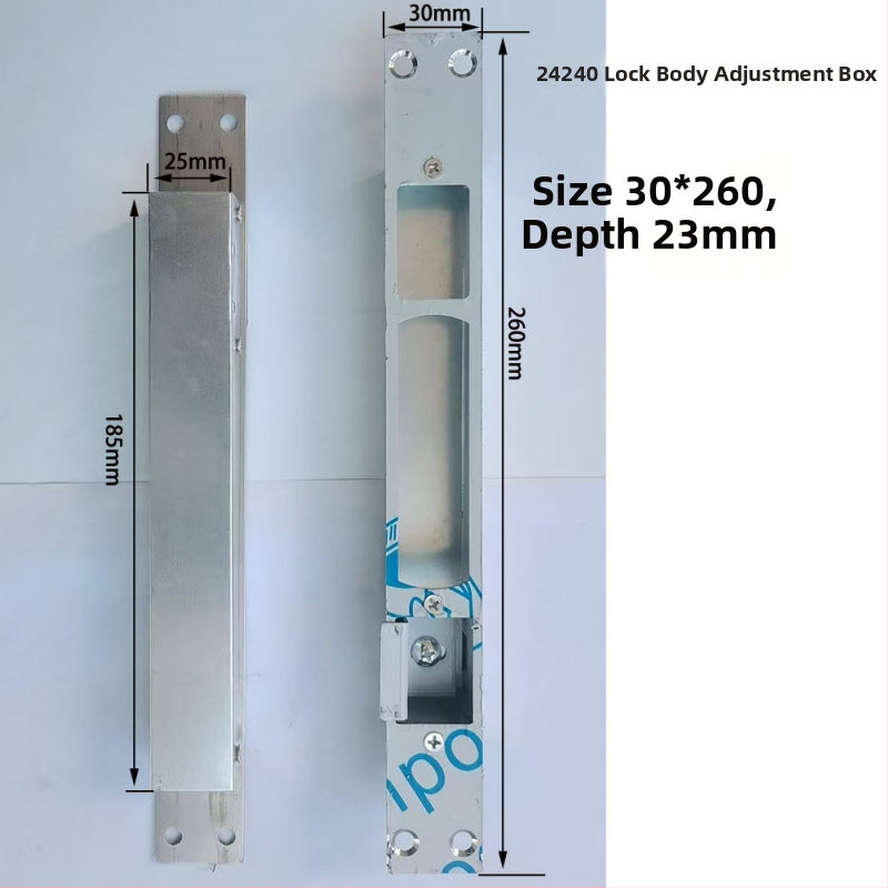 Durvju slēdzenes piederumu komplekts — regulējams centrālais vadības mehānisms, nerūsējošs tērauds un dzelzs, mūsdienīgs minimālisma stils