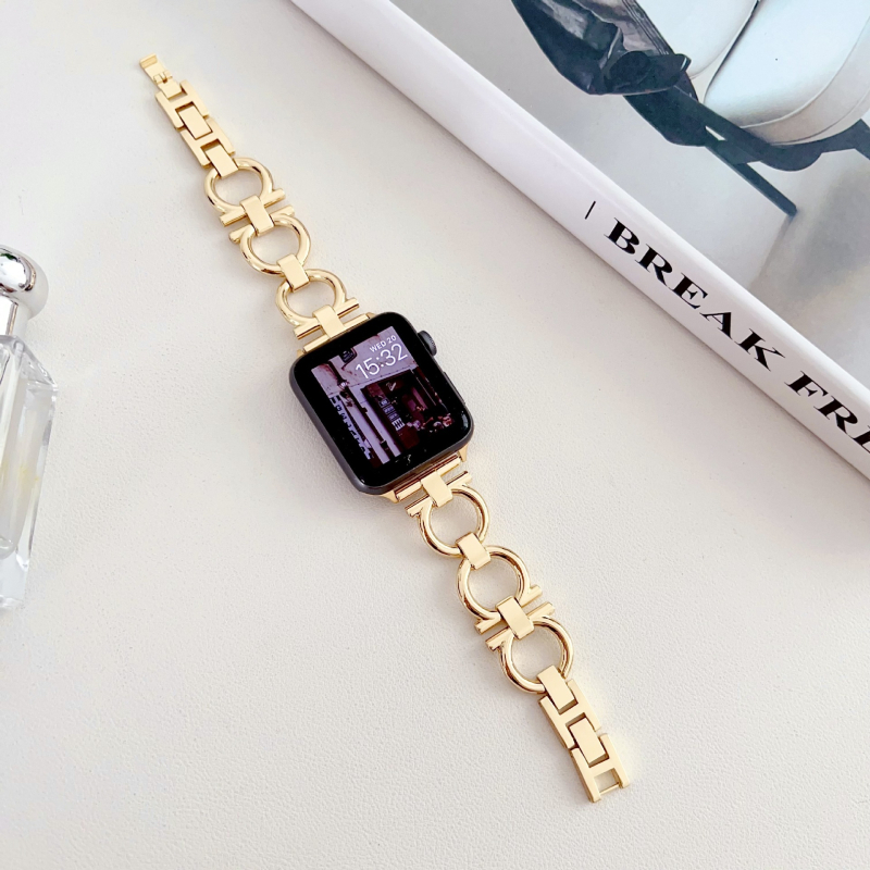 Metalni lančani remen za Apple Watch — kružni oblik O, stil