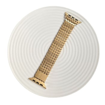 Brățară metalică pentru Apple Watch, reglabilă magnetic, din oțel, Ailesi