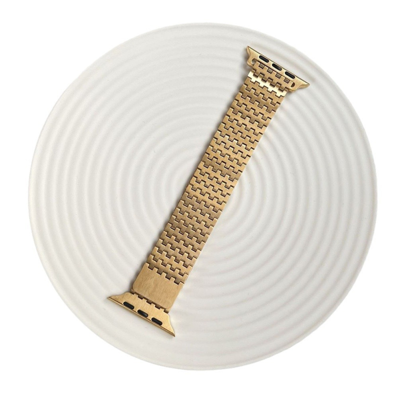 Brățară metalică pentru Apple Watch, reglabilă magnetic, din oțel, Ailesi