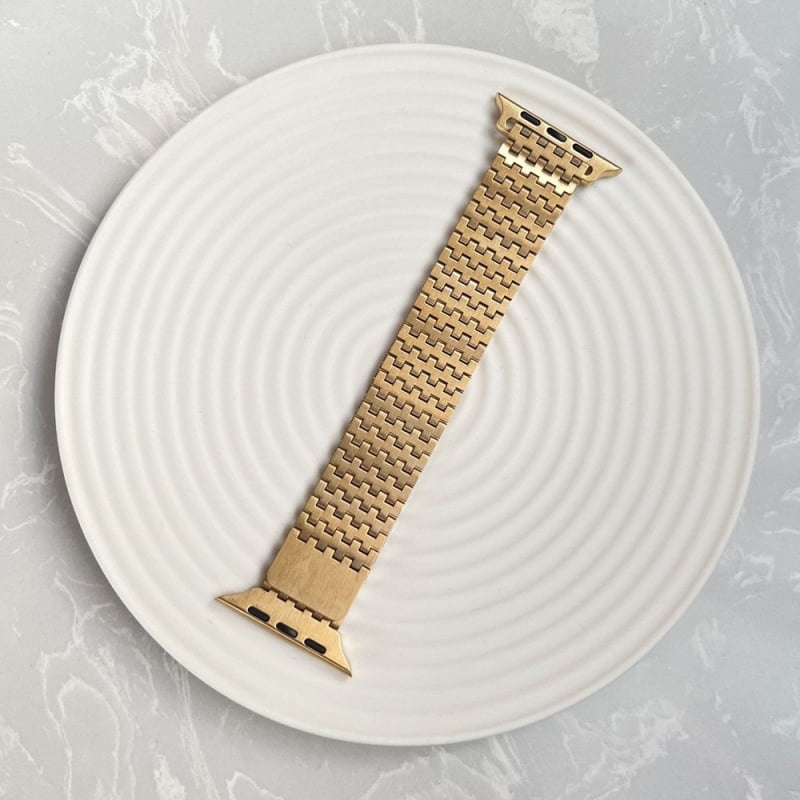 Brățară metalică pentru Apple Watch, reglabilă magnetic, din oțel, Ailesi