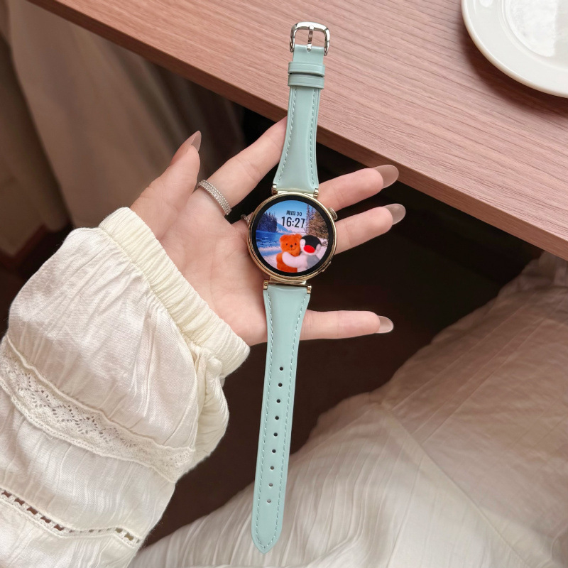 Remen od prave kože za satove 18/22 mm za Huawei GT6 GT5, Xiaomi 9 Pro i Apple Watch
