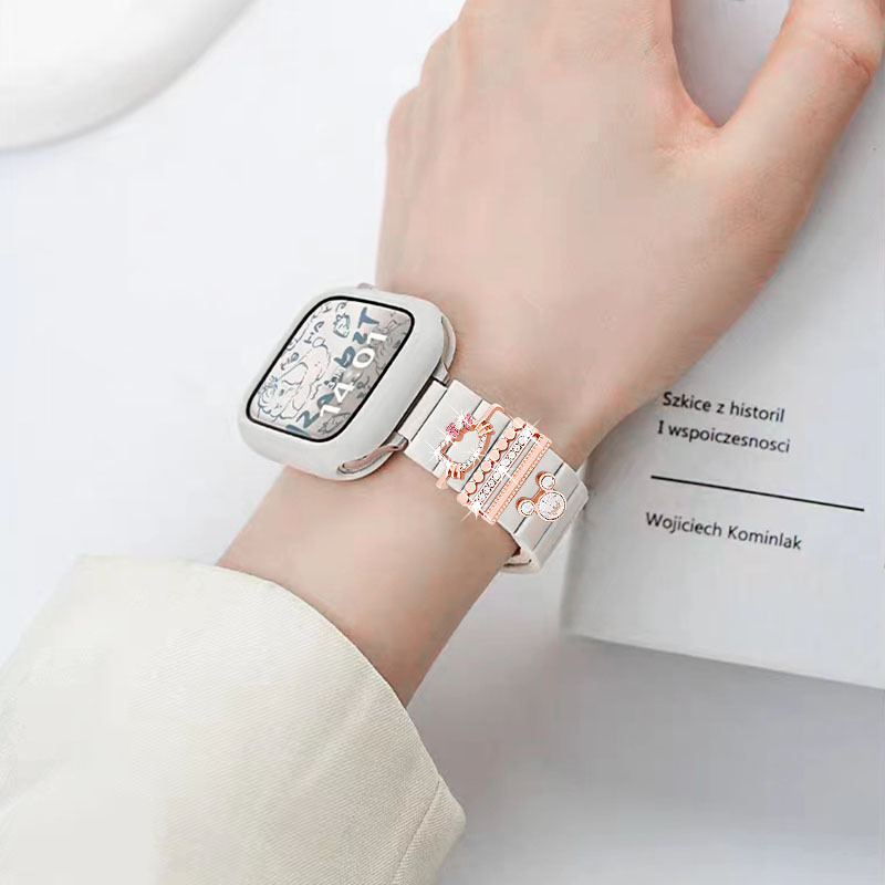 Dekorativni prsten za Apple Watch remen — univerzalna prilagodba, metal, modni stil