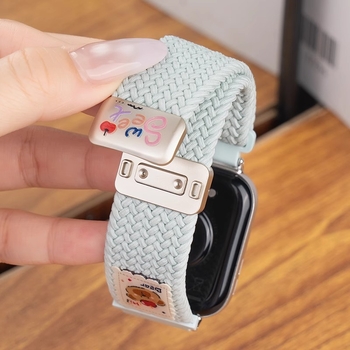 Remen za Huawei Watch s 18 mm interfejsom, najlon pleteni remen, magnetska kopča, težina 15 g, univerzalna duljina