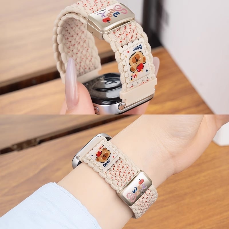 Remen za Huawei Watch s 18 mm interfejsom, najlon pleteni remen, magnetska kopča, težina 15 g, univerzalna duljina