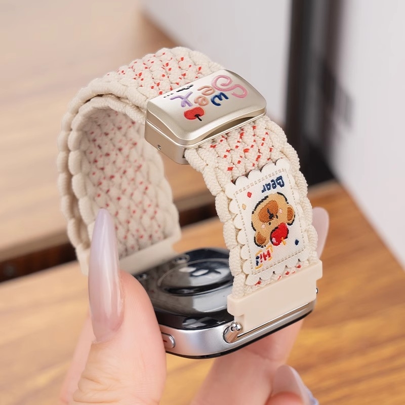 Remen za Huawei Watch s 18 mm interfejsom, najlon pleteni remen, magnetska kopča, težina 15 g, univerzalna duljina