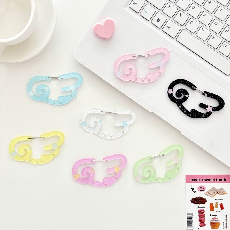 Akrilni privjesak za ključeve, crtani stil, privjesak za vješanje — DSK-02; Materijal: Akril; IP: Ne; Kategorija dodataka: Privjesak za vješanje; Stil: Crtani