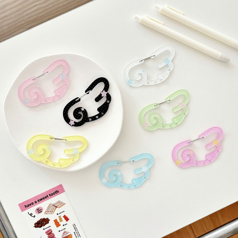 Akrilni privjesak za ključeve, crtani stil, privjesak za vješanje — DSK-02; Materijal: Akril; IP: Ne; Kategorija dodataka: Privjesak za vješanje; Stil: Crtani