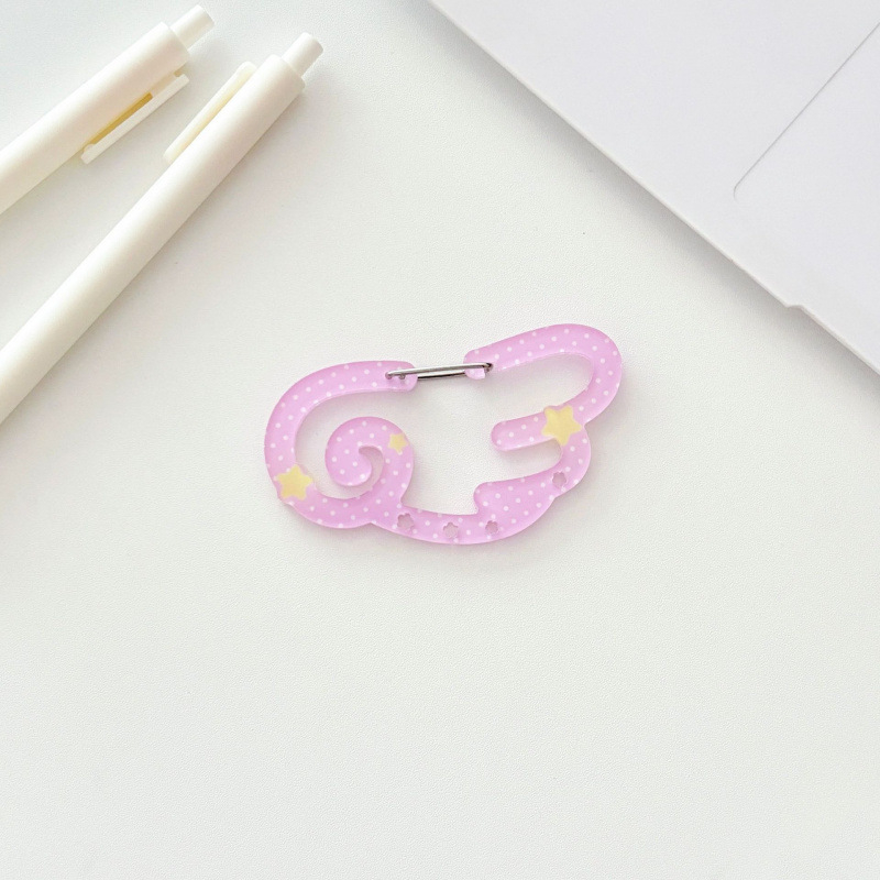 Akrilni privjesak za ključeve, crtani stil, privjesak za vješanje — DSK-02; Materijal: Akril; IP: Ne; Kategorija dodataka: Privjesak za vješanje; Stil: Crtani