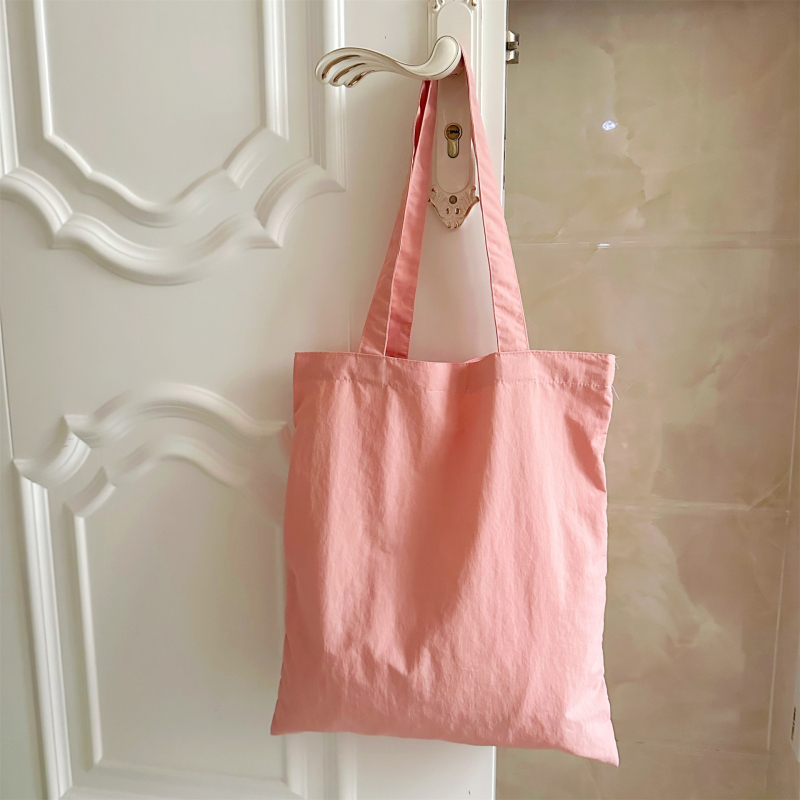 Чанта Tote от полиестер, вертикална квадратна форма, без подплата, двойни презрамки, стил Fresh and Sweet