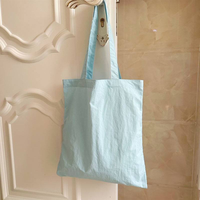 Чанта Tote от полиестер, вертикална квадратна форма, без подплата, двойни презрамки, стил Fresh and Sweet