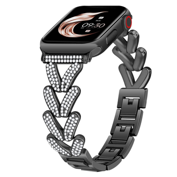 Brățară metalică pentru Apple Watch, compatibilă cu toate seriile, lățime 22 mm, cataramă, greutate 65 g