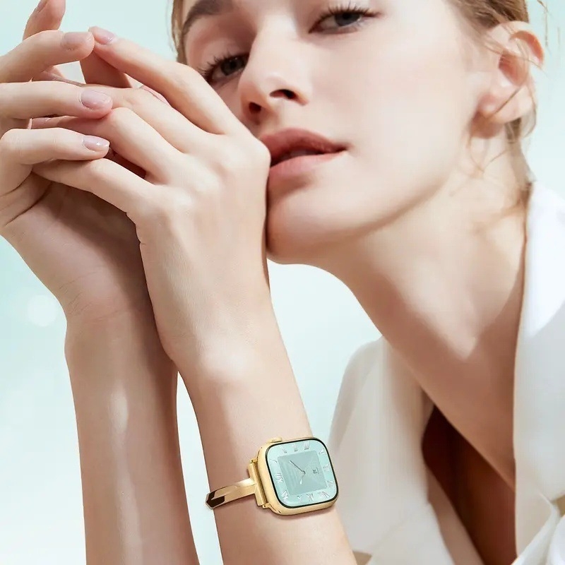 Λουράκι Apple Watch από 316L ανοξείδωτο ατσάλι, στυλ βραχιόλι, συμβατό με Apple Watch, διεπαφή 23 mm, κλείσιμο τύπου snap