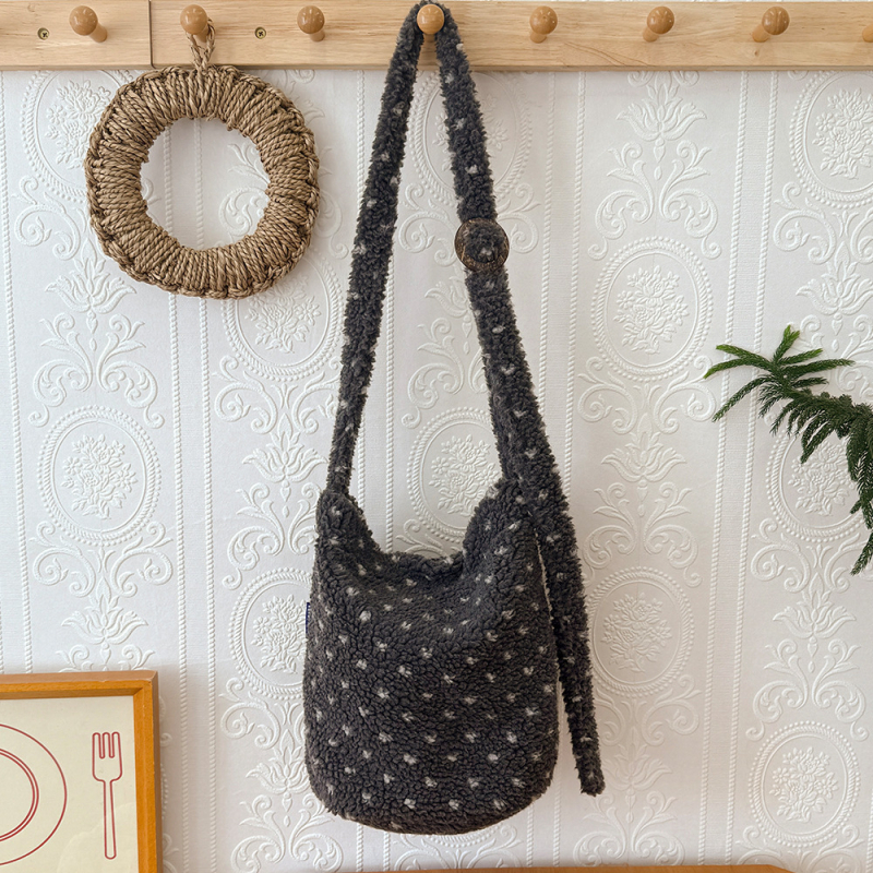 Nova Feld ženska torba za rame za jesen-zimu, pliš, podesiva, svakodnevna i svestrana, velikog kapaciteta, crossbody