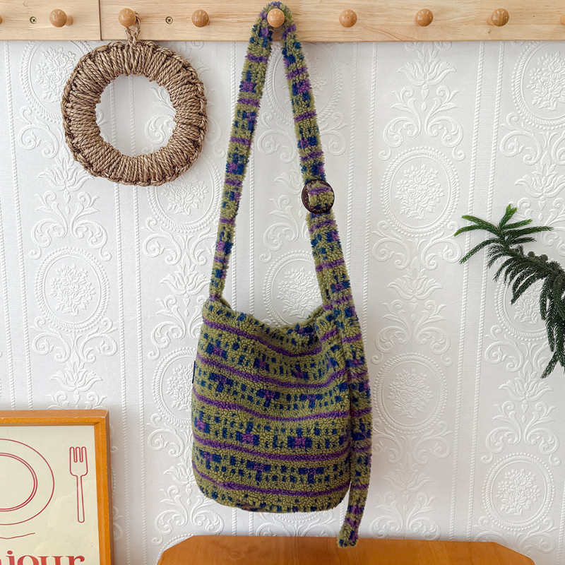 Nova Feld ženska torba za rame za jesen-zimu, pliš, podesiva, svakodnevna i svestrana, velikog kapaciteta, crossbody
