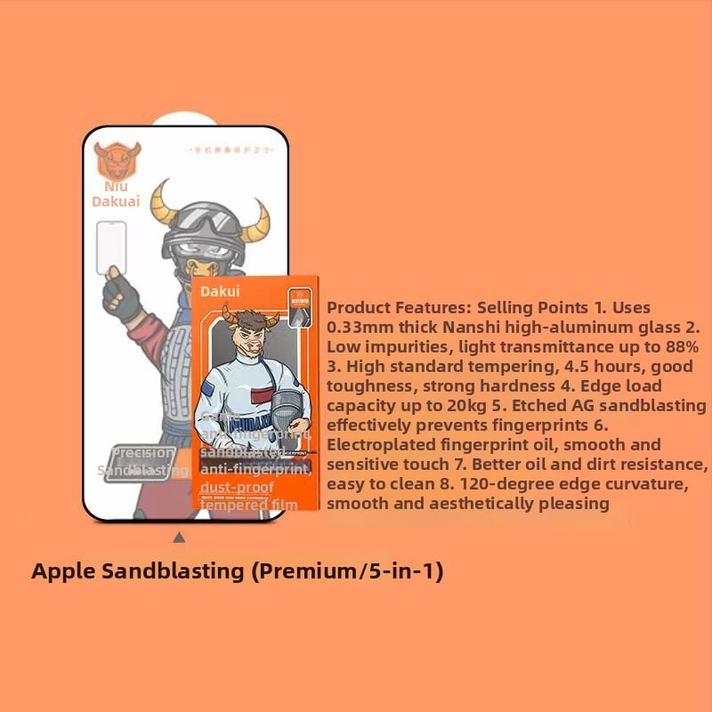 Προστατευτικό οθόνης προσώπου από tempered glass, πλήρης οθόνη, HD, Αντιδακτυλικά αποτυπώματα, για iPhone 13 Pro Max και iPhone 14 Pro Max