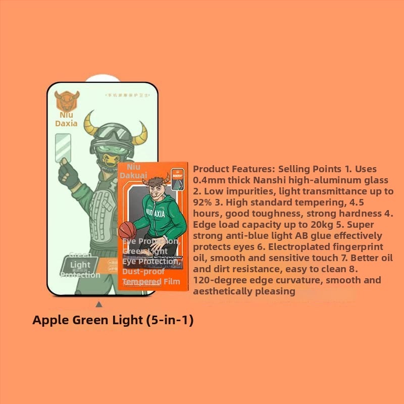 Προστατευτικό οθόνης προσώπου από tempered glass, πλήρης οθόνη, HD, Αντιδακτυλικά αποτυπώματα, για iPhone 13 Pro Max και iPhone 14 Pro Max