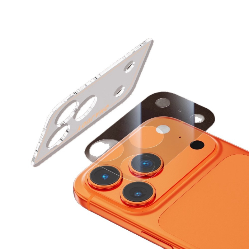 Φιλμ για το μοντέλο κάμερας Apple iPhone Pro Max — Θραυστό γυαλί, HD ποιότητα, Ανθεκτικό σε εκρήξεις, Αντι-πτώση, Όλα-σε-Ένα προστατευτικό υπόβαθρο