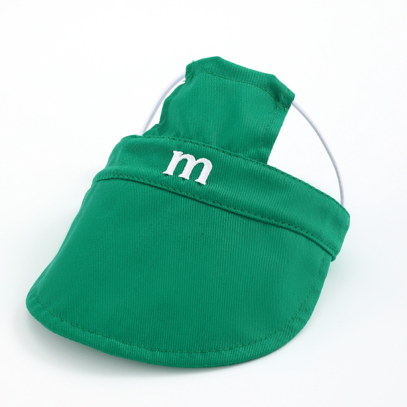 Šešir za psa s monokromatskim uzorkom, poliester, plosno tkanje, vezeno, za sva godišnja doba