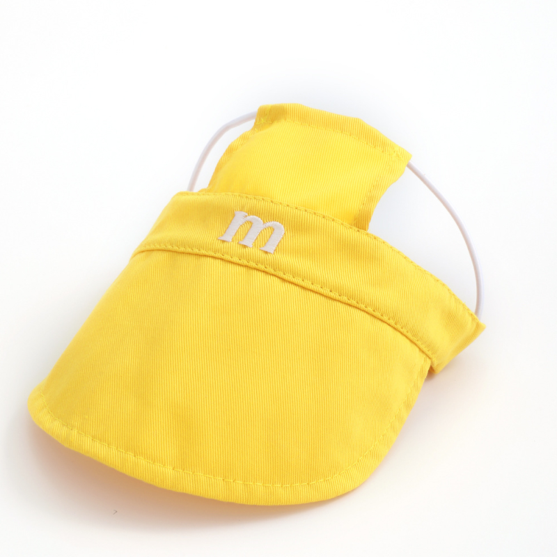 Šešir za psa s monokromatskim uzorkom, poliester, plosno tkanje, vezeno, za sva godišnja doba