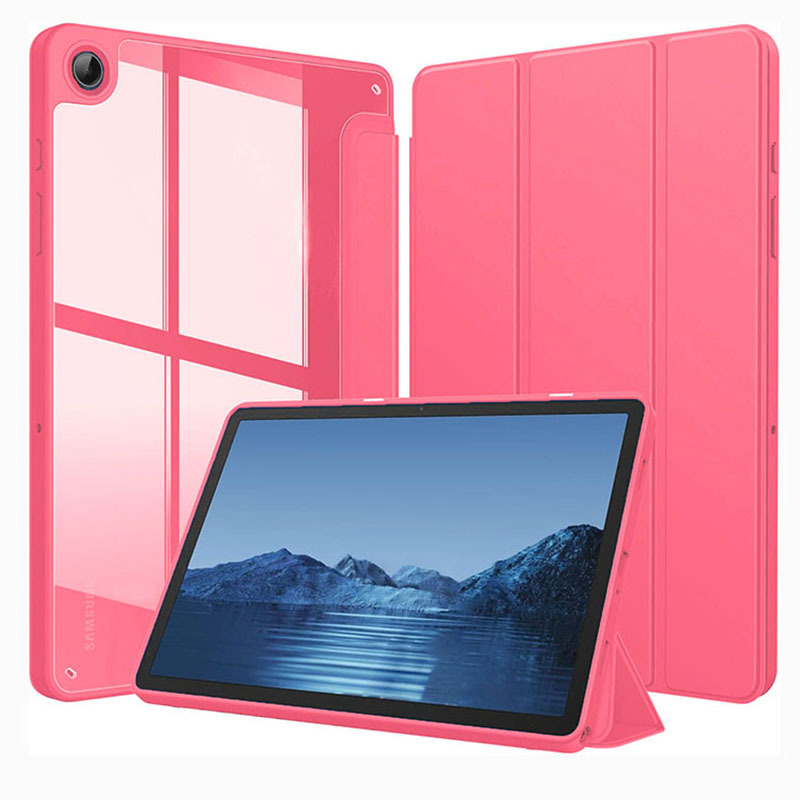 Galaxy Tab A9+ Kryt na tablet, 2-v-1 dizajn, Umelá koža, Proti otlačkom prstov, Podpora režimu spánku, Kompatibilný so Samsung